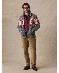 Faherty - Winter Zip Cardigan - Lyst