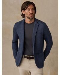 Faherty - Inlet Knit Blazer - Lyst