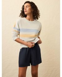 Faherty - High Standard Fleece Crew T-Shirt - Lyst