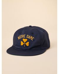 Faherty - Notre Dame X Ebbets Ballcap - Lyst