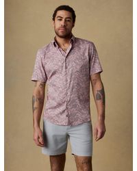 Faherty - Short-Sleeve Movement Monterey Shirt - Lyst