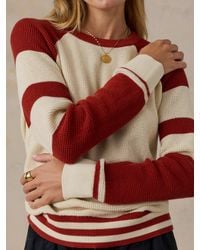Faherty - Throwback Crew Sweater - Lyst