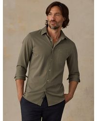 Faherty - Costa Piqué Shirt - Lyst