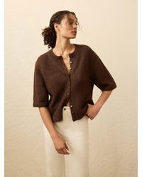 Faherty - Apres Alpaca Cardigan - Lyst