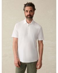 Faherty - Sunwashed T-Shirt Polo - Lyst