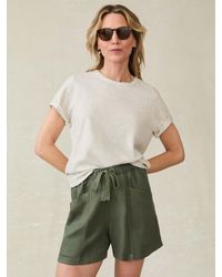 Faherty - Topanga Drape Short - Lyst