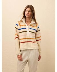 Faherty - Fireside Fleece Popover Jacket - Lyst