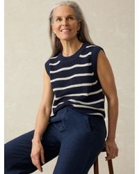 Faherty - Miramar Linen Sweater Tank - Lyst