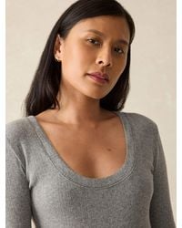 Faherty - Pacific Pointelle Scoop Neck - Lyst