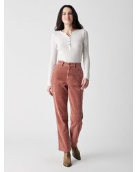 Faherty Endless Cord Pant - Red