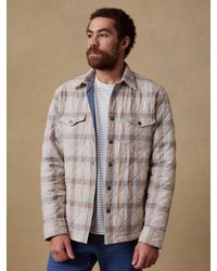 Faherty - Northwoods Shirt Jacket - Lyst