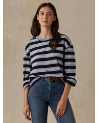 Faherty - Sunwashed Long-Sleeve Retro T-Shirt - Lyst