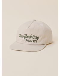 Faherty - X Parks Project Nyc Parks Pinch Front Twill Hat - Lyst