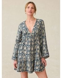 Faherty - Dune Cotton Gauze Oceana Dress - Lyst