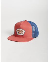Faherty 5-panel Trucker - Red