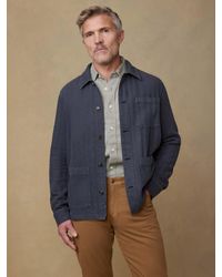 Faherty - Herringbone Studio Jacket - Lyst