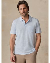 Faherty - Short-Sleeve Breeze Polo Shirt - Lyst