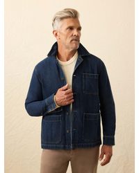 Faherty - High Ridge Twill Studio Jacket - Lyst