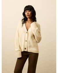 Faherty - Heirloom Cotton Relaxed Cardigan - Lyst