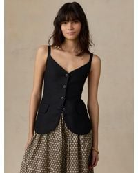 Faherty - Sun Strider Linen Milo Vest - Lyst