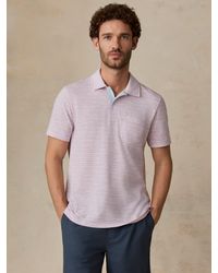 Faherty - Short-Sleeve Breeze Polo Shirt - Lyst