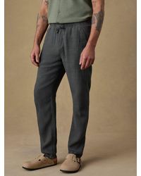 Faherty - Linen Drawstring Pants - Lyst