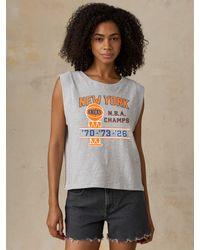 Faherty - Ny Knicks Sunwashed Organic Muscle Tank - Lyst