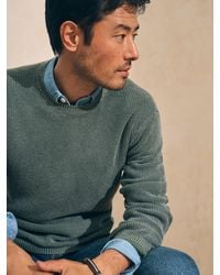 Faherty - Sunwashed Crewneck Sweater - Lyst
