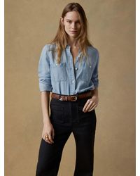 Faherty - Tried & True Chambray Classic Shirt - Lyst