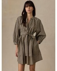 Faherty - Coastal Poplin Kaia Mini Dress - Lyst
