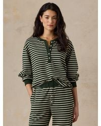 Faherty - Double Knit Henley - Lyst