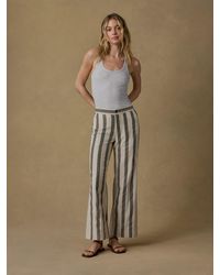 Faherty - Sun Strider Cotton Linen Pants - Lyst