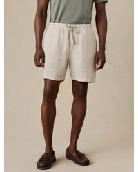 Faherty - Essential Linen Short (6.5" - Lyst