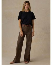 Faherty - Twill Tide Slim Straight Pants - Lyst