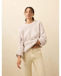 Faherty - Heirloom Cotton Relaxed Crew Sweater - Lyst