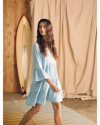 Faherty - Dream Cotton Gauze Kasey Dress - Lyst