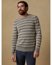 Faherty - Sunwashed Crewneck Sweater - Lyst