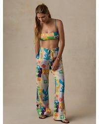Faherty - X Quiksilver Laidback Linen Pants - Lyst