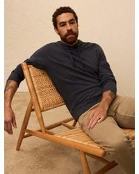 Faherty - Sunwashed Slub Hoodie (Tall) - Lyst