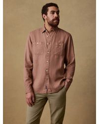 Faherty - Tried & True Chambray Workshirt - Lyst