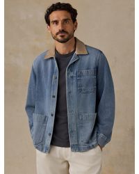 Faherty - High Ridge Twill Studio Jacket - Lyst