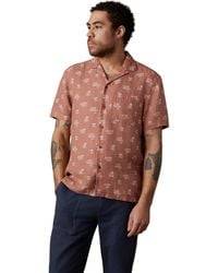 Faherty - Short-Sleeve Palma Linen Camp Shirt - Lyst