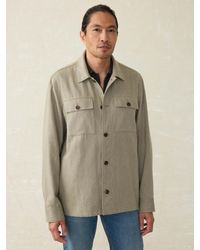 Faherty - Movement&Trade; Linen Shirt Jacket - Lyst