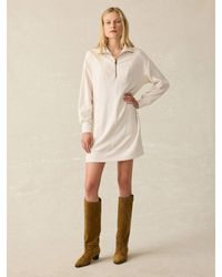 Faherty - Legend&Trade; Quarter Zip Dress - Lyst