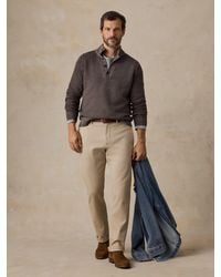Faherty - Sunwashed Dockside Quarter Button Sweater - Lyst