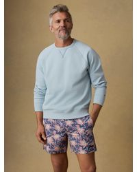 Faherty - High Standard Fleece Crewneck T-Shirt - Lyst