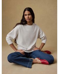 Faherty - High Standard Fleece Vintage Crewneck Hoodie - Lyst