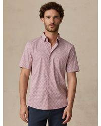 Faherty - Short-Sleeve Movement&Trade; Monterey Shirt - Lyst