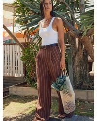 Faherty - Sun Strider Linen Pleated Pants - Lyst