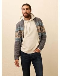 Faherty - Surf To Snow Zip Cardigan - Lyst